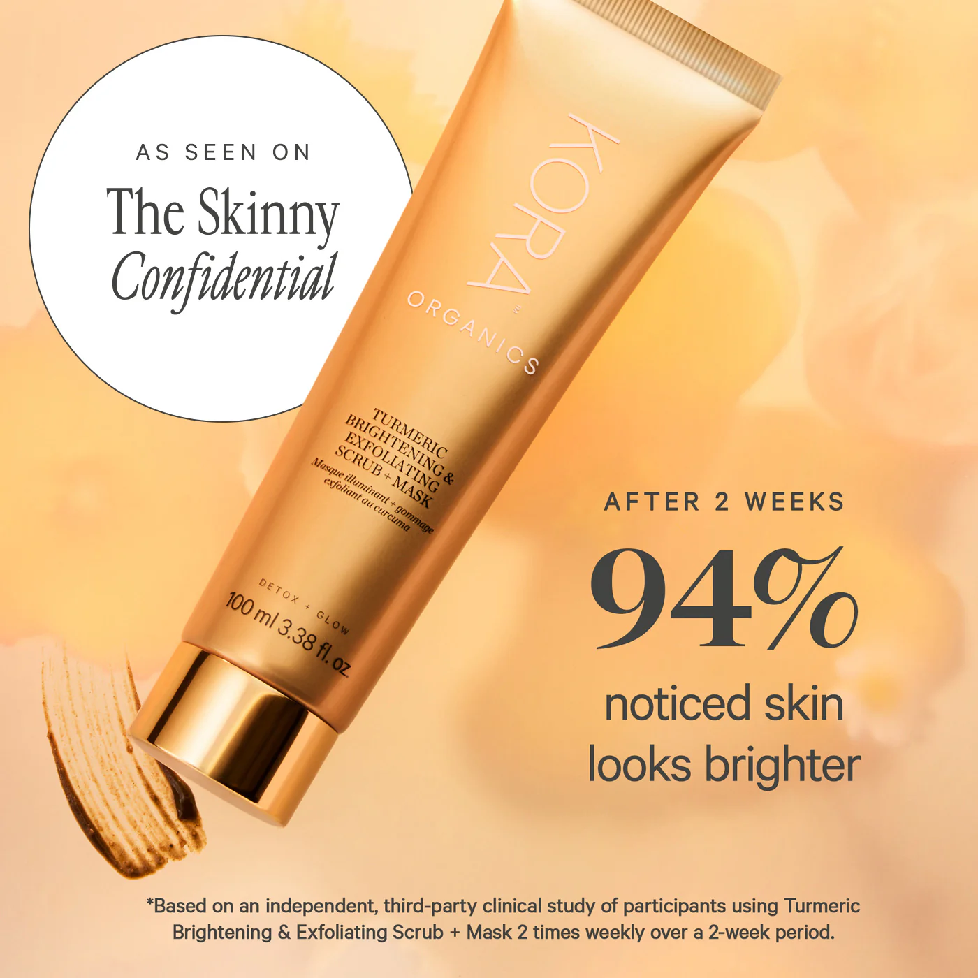 Turmeric Brightening & Exfoliating Scrub + Mask - Image 6