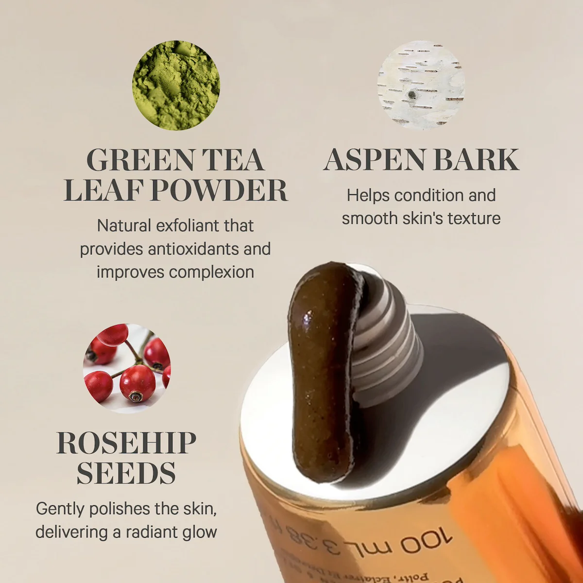 Turmeric Brightening & Exfoliating Scrub + Mask - Image 7