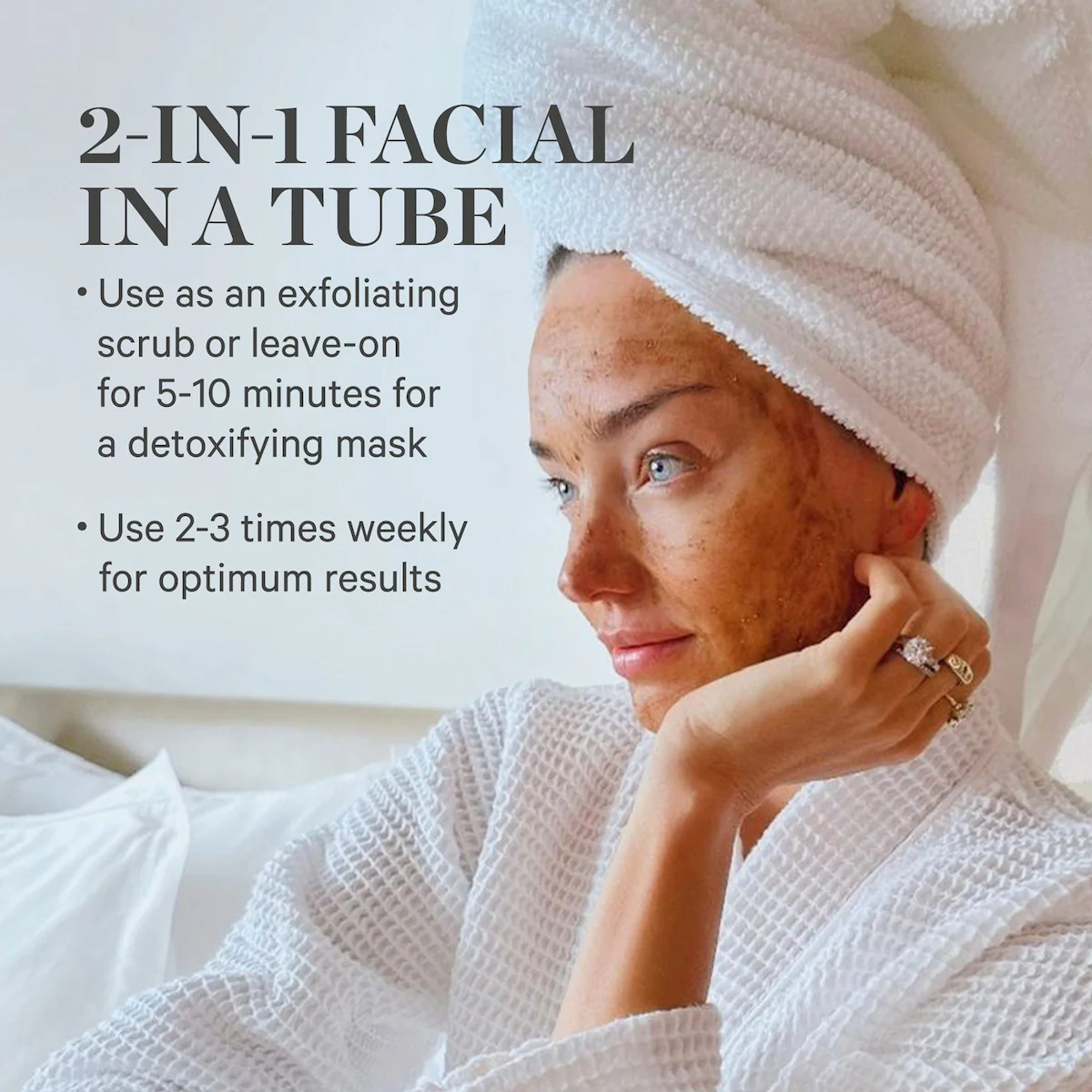 Turmeric Brightening & Exfoliating Scrub + Mask - Image 9